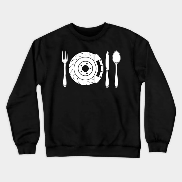 Set Brake disc for tuner car fans Crewneck Sweatshirt by maxcode